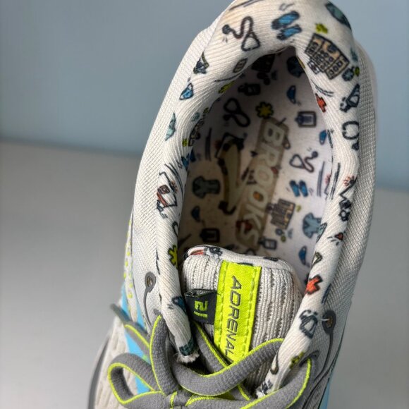 Brooks Adrenaline GTS 21 Women’s 8.5 Running Shoes First Responder Nurse Medical - Picture 8 of 16